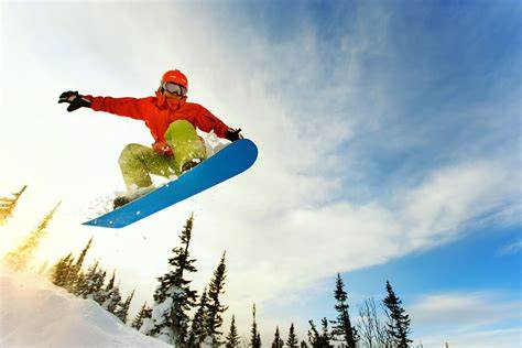 snowboarding