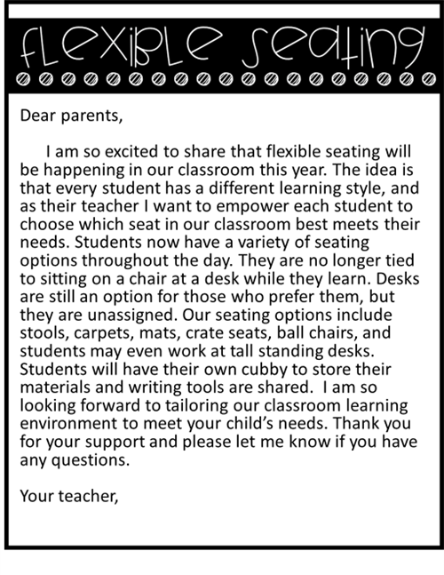 Flexible Seating 