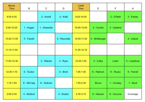 schedule