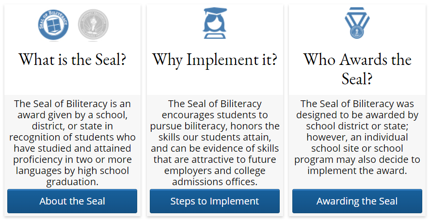 The Seal of Biliteracy